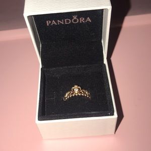 My Princess Tiara Ring, PANDORA ROSE